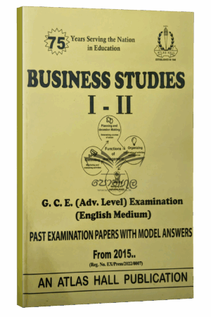 Business Studies Past Papers | Atlas Hall | English Medium
