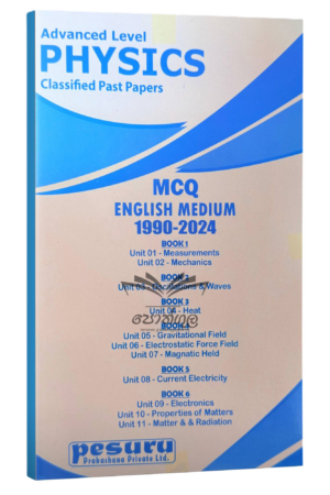 Pesuru Physics MCQ | Classified Past Paper MCQ Questions and Answers