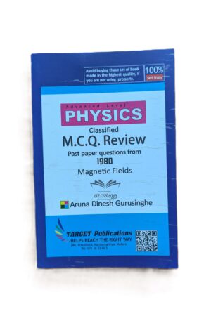 Target Physics |  Magnetic Fields (Unit 7) Classified M.C.Q Review 1980 – 2020