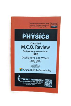 Target Physics |  Oscillations and Waves (Unit 3-1) Classified M.C.Q Review 1980 – 2020