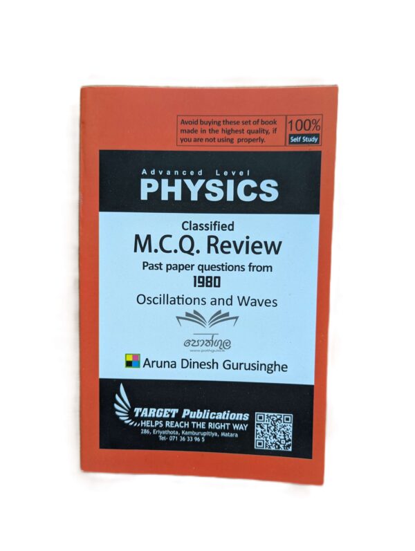 Target Physics |  Oscillations and Waves (Unit 3-1) Classified M.C.Q Review 1980 – 2020